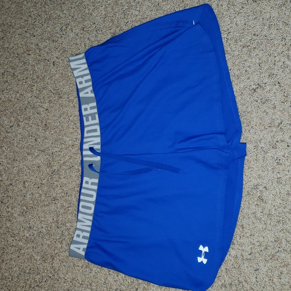 Under Armour blue womens shorts